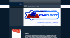 Desktop Screenshot of emplast.com.mx