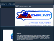 Tablet Screenshot of emplast.com.mx